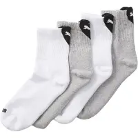 Puma Chaussettes gris / noir / blanc