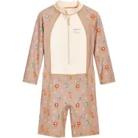 Playshoes Protection UV beige / cappuccino / pétrole / orange