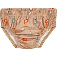 Playshoes Maillot de bain noisette / rose clair / rouge vif