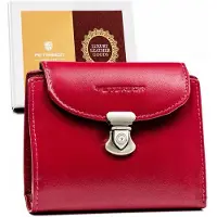 Peterson Portefeuille en cuir naturel pour femme -
