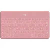 Logitech Keys-To-Go - Modèle allemand - 1,7 cm - 1,2 mm - Compatible avec : Apple iPad, iPhone, Apple TV - Couleur : Rose