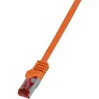 Logilink Professional CQ2038S Câble patch , cat. 6, S/FTP, 1,0 m, orange