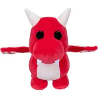 Jazwares Pluszowy Smok 20 cm - Figurka Adopcja, Licencjonowany Produkt Ma