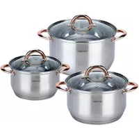 KINGHOFF Ensemble de casseroles 6 pieces 45736