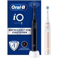 Oral-B iO 2 Noir et Rose Lot de 2