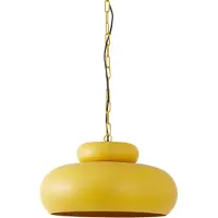 Light & Living Lampe suspendue Neiva Ø 46cm - jaune ocre - 1x E27