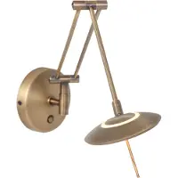 Steinhauer Lampe de lecture Zodiac LED laiton