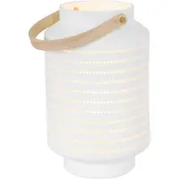 Anne Lighting Lampe de table Porcelain - blanche - porcelaine - 14 cm - douille E14 - 3058W
