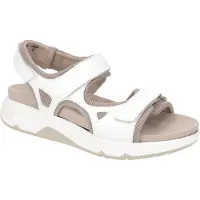 Gabor ROLLINGSOFT Femmes Sandale - Sandalettes blanc Loisirs NEU