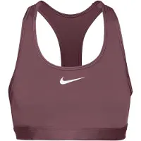 Nike Soutien-gorge de sport 'SWOOSH' rouge foncé