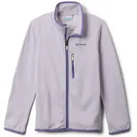 Columbia Essential Hike Grid Full Zip Fleece Violet 8-9 Years Garçon