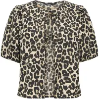 ONLY Chemisier 'ONLJENNA' beige / sable / noir