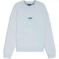 HUGO Nuraziu 10278591 Sweatshirt Bleu L Homme