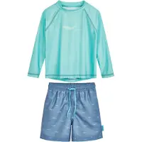 Playshoes Protection UV 'Hai' bleu / turquoise