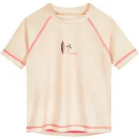 Playshoes Protection UV écru / pétrole / rose