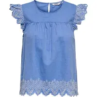 ONLY Chemisier 'ONLTULUM' bleu