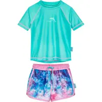 Playshoes Protection UV bleu / turquoise / rose