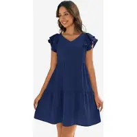 Imily Bela Robe bleu foncé