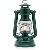 Feuerhand Baby Special 276 Vert Mousse, 276-LED-GR, lampe tempête à LED