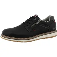 Mustang Chaussure de sport à lacets opal / gris foncé / rouge foncé / noir