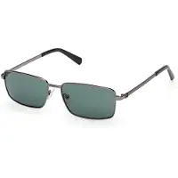 GUESS Gu00273 Sunglasses Argenté Green/CAT3 Homme