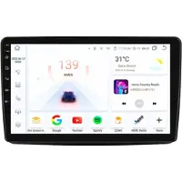 Happiq Autoradio avec Bluetooth et CarPlay pour Fiat Panda (2003-2012) – compatible avec Apple et Android – système stéréo avec système de navigation – 4 Go de RAM, 32 Go de mémoire