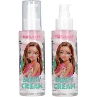 TOPModel - Body Cream CANDY GLAM - Pink and White - 120 ml