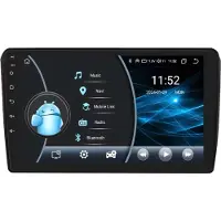 Happiq Autoradio avec Bluetooth et CarPlay pour Audi A3 8P (2003-2013) – Compatible avec Apple et Android – Système stéréo – Système de navigation – 4 Go de RAM, 64 Go de mémoire interne