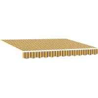 vidaXL Store multicolore 300 x 250 x 165 cm Polyester