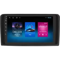 Happiq Autoradio avec Bluetooth et CarPlay pour Mercedes ML/GL W164 X164 (2005-2012) – Compatible avec Apple et Android – Système stéréo – Système de navigation – 1 Go/16 Go