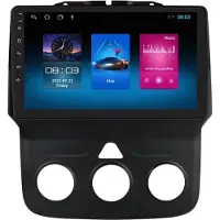 Happiq Autoradio avec Bluetooth et CarPlay pour Dodge Ram 1500/2500/3500 (2013-2018) – Compatible avec Apple et Android – Système stéréo – Système de navigation – 1 Go/16 Go