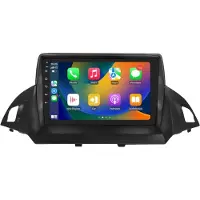 Happiq Autoradio avec Bluetooth et CarPlay pour Ford Escape & Kuga 2 (2013-2017) – Compatible avec Apple et Android – Système stéréo – Système de navigation – 2 Go de RAM, 32 Go de mémoire interne