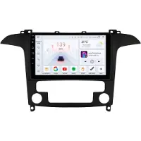 Happiq Autoradio avec Bluetooth et CarPlay pour Ford S-Max (2007-2015) – Compatible avec Apple et Android – Système stéréo – Système de navigation – 4 Go de RAM, 32 Go de mémoire
