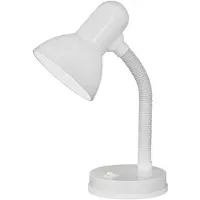 Eglo Lampe de bureau BASIC 1 ampoule blanc
