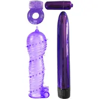 Classix - coffret sextoy pour couple - vibrateur - violet