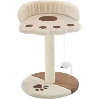 vidaXL Arbre à chat Sisal 40 cm Beige et brun
