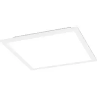 Eglo connect.z Smart-Home LED Panel Moradillo-Z, 30 x 30 cm, plafonnier ZigBee, mat, application etvocale Alexa, RGB, intensité variable, plafonnier