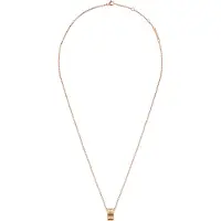 Daniel Wellington Collier Elan or rose, (Acier inoxydable, 45 cm)
