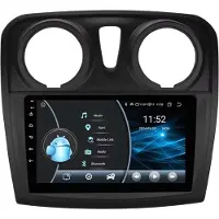 Happiq Autoradio avec Bluetooth et CarPlay pour Renault Logan 2 & Sandero 2 (2012-2019) – Compatible avec Apple et Android – Système stéréo avec système de navigation – 6 Go de RAM, 128 Go de mémoire interne