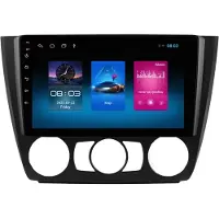 Happiq Autoradio avec Bluetooth et CarPlay pour BMW Série 1 (E87, E81, E82, E88) (2004-2011) – Compatible avec Apple et Android – Système stéréo – Système de navigation – 1 Go de RAM, 16 Go de mémoire