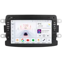 Happiq Autoradio avec Bluetooth et CarPlay – pour Renault/Dacia Duster/Sandero/Captur/Xray/Logan 2/Symbol/Docker – compatible avec Apple et Android – système stéréo avec système de navigation