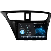 Happiq Autoradio avec Bluetooth et CarPlay pour Honda Civic 9 (2012-2017) – Compatible avec Apple et Android – Système stéréo – Système de navigation – 2 Go de RAM, 32 Go de mémoire interne