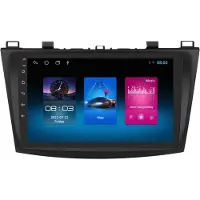 Happiq Autoradio avec Bluetooth et CarPlay pour Mazda 3 (2010-2013) – Compatible avec Apple et Android – Système stéréo – Système de navigation – 1 Go/16 Go
