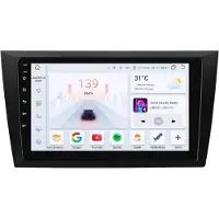Happiq Autoradio avec Bluetooth et CarPlay pour VW Golf 6 (2008-2016), compatible avec Apple et Android, chaîne stéréo, système de navigation, 6 Go de RAM, 64 Go de mémoire interne