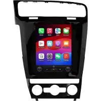 Happiq Autoradio avec Bluetooth et CarPlay pour VW Golf 7 (2014-2018), compatible avec Apple et Android, chaîne stéréo, système de navigation, 2 Go de RAM, 32 Go de mémoire interne