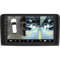 Happiq Autoradio avec Bluetooth et caméra – CarPlay – Pour Mercedes ML/GL W164 X164 (2005–2012) – Compatible avec Apple et Android – Système stéréo – Navigation – Système de navigation