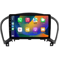 Happiq Autoradio avec Bluetooth, CarPlay, compatible avec Apple et Android, chaîne stéréo, navigation, système de navigation automobile, pour Nissan Juke YF15 (2010-2014)