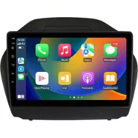 Happiq Autoradio avec Bluetooth et CarPlay pour Hyundai Tucson IX35 (2011-2017) – Compatible avec Apple et Android – Système stéréo – Système de navigation – 2 Go de RAM, 64 Go de mémoire