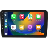 Happiq Autoradio avec Bluetooth et CarPlay pour Audi A3 8P (2003-2013) – Compatible avec Apple et Android – Système stéréo avec système de navigation – 2 Go de RAM, 32 Go de mémoire interne