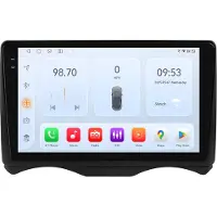 Happiq Autoradio avec Bluetooth et CarPlay pour Citroën C2 & C3 (2002-2006) – Compatible avec Apple et Android – Système stéréo avec système de navigation – 6 Go de RAM, 64 Go de mémoire